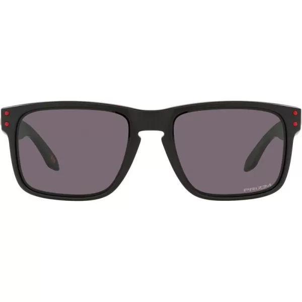 imageOakley Mens Oo9102 Holbrook Square SunglassesMatte BlackPrizm Grey