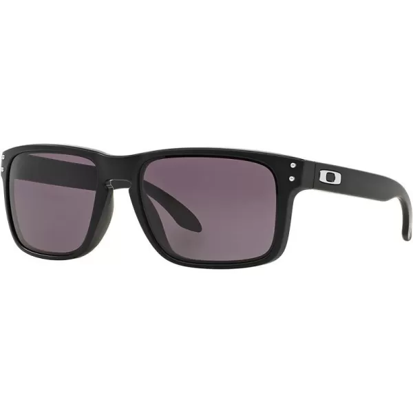 imageOakley Mens Oo9102 Holbrook Square SunglassesMatte BlackWarm Grey