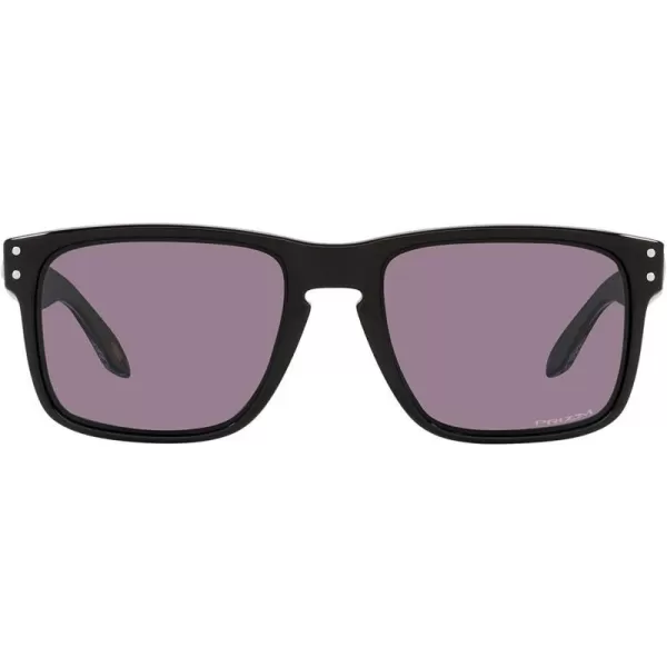 imageOakley Mens Oo9102 Holbrook Square SunglassesPolished BlackPrizm Grey
