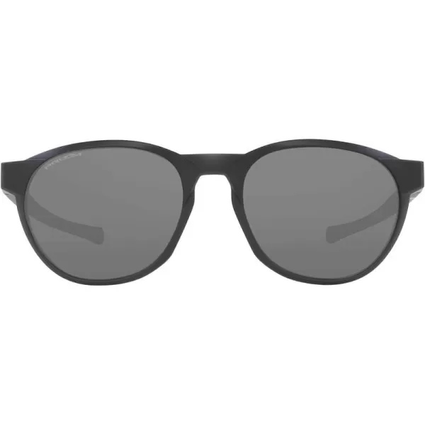 imageOakley Mens Oo9126f Reedmace Low Bridge Fit Round SunglassesMatte Black InkPrizm Black