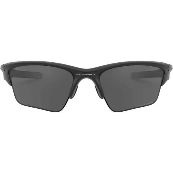 imageOakley Mens Oo9154 Half Jacket 20 XL Rectangular SunglassesMatte BlackGrey Polarized