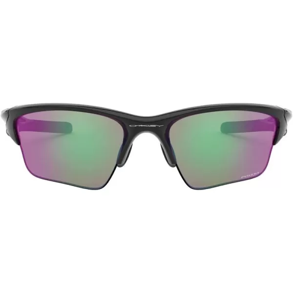 imageOakley Mens Oo9154 Half Jacket 20 XL Rectangular SunglassesPolished BlackPrizm Golf