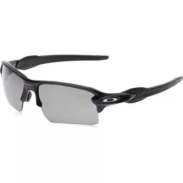 imageOakley Mens Oo9188 Flak 20 XL Rectangular SunglassesMatte BlackWhitePrizm Black Polarized