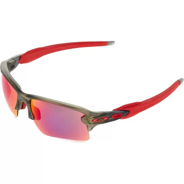 imageOakley Mens Oo9188 Flak 20 XL Rectangular SunglassesMatte Grey SmokePrizm Road