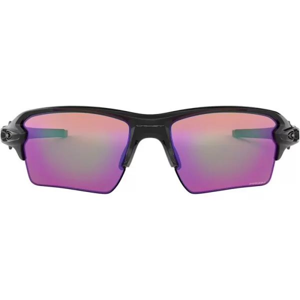 imageOakley Mens Oo9188 Flak 20 XL Rectangular SunglassesPolished BlackPrizm Golf