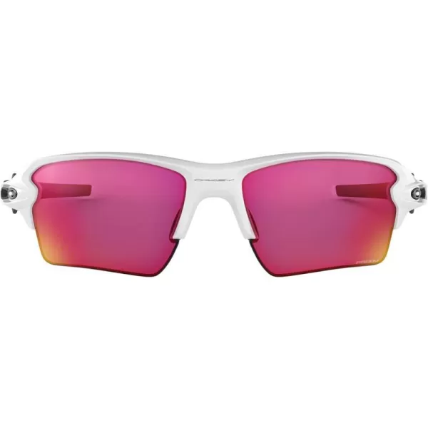 imageOakley Mens Oo9188 Flak 20 XL Rectangular SunglassesPolished WhitePrizm Field