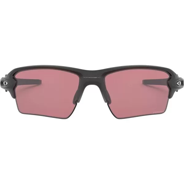 imageOakley Mens Oo9188 Flak 20 XL Rectangular SunglassesSteelPrizm Dark Golf