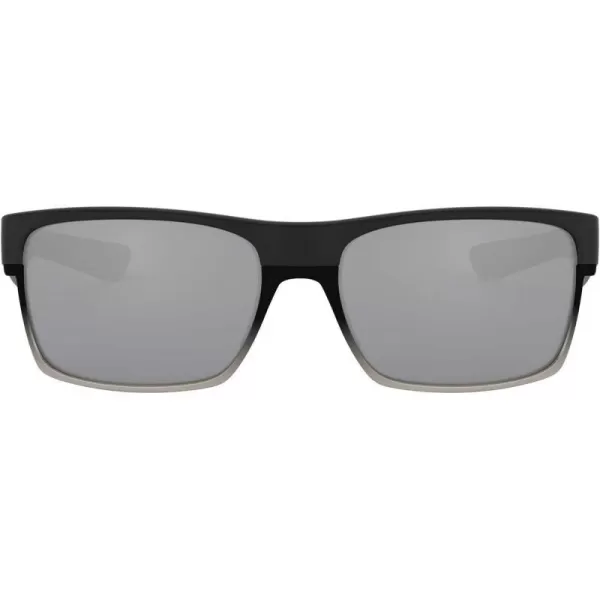 imageOakley Mens Oo9189 Twoface Square SunglassesMatte BlackChrome Iridium