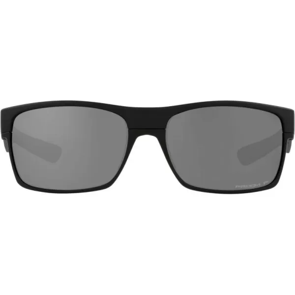 imageOakley Mens Oo9189 Twoface Square SunglassesMatte BlackPrizm Black Polarized