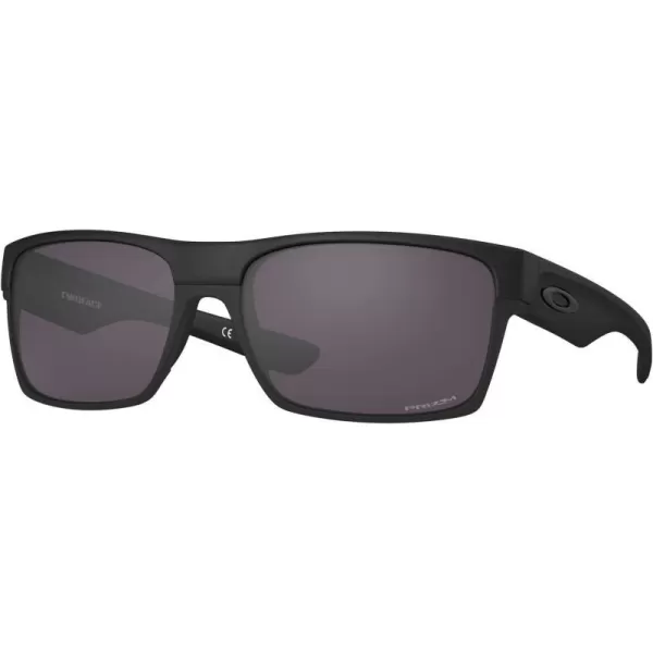 imageOakley Mens Oo9189 Twoface Square SunglassesSteelPrizm Grey
