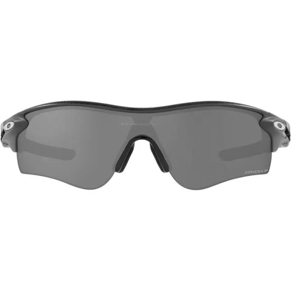 imageOakley Mens Oo9206 Radarlock Path Low Bridge Fit Rectangular SunglassesHi Res CarbonPrizm Black Polarized