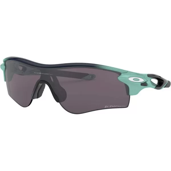 imageOakley Mens Oo9206 Radarlock Path Low Bridge Fit Rectangular SunglassesMetallic FadePrizm Grey