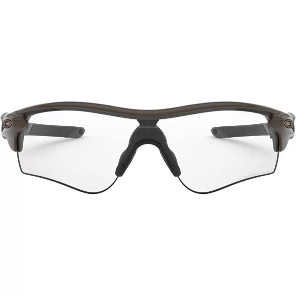 imageOakley Mens Oo9206 Radarlock Path Low Bridge Fit Rectangular SunglassesOliveClear Black Iridium Photochromic