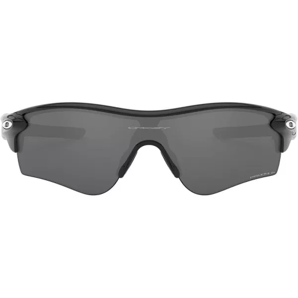 imageOakley Mens Oo9206 Radarlock Path Low Bridge Fit Rectangular SunglassesPolished BlackPrizm Black Polarized