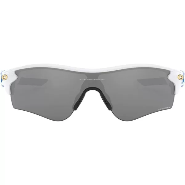 imageOakley Mens Oo9206 Radarlock Path Low Bridge Fit Rectangular SunglassesPolished WhitePrizm Black