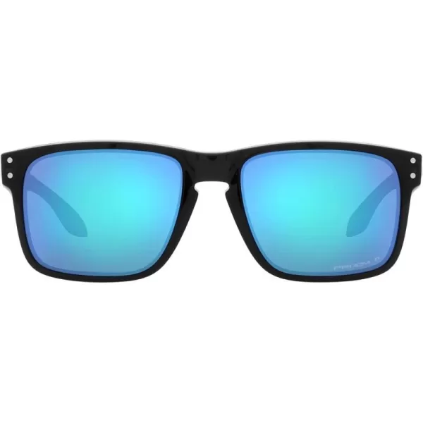 imageOakley Mens Oo9244 Holbrook Low Bridge Fit Rectangular SunglassesBlack InkPrizm Sapphire Polarized