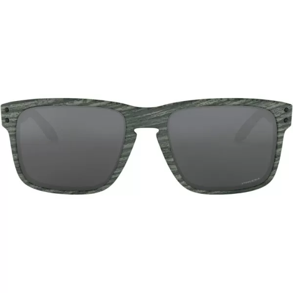 imageOakley Mens Oo9244 Holbrook Low Bridge Fit Rectangular SunglassesIvywoodPrizm Black