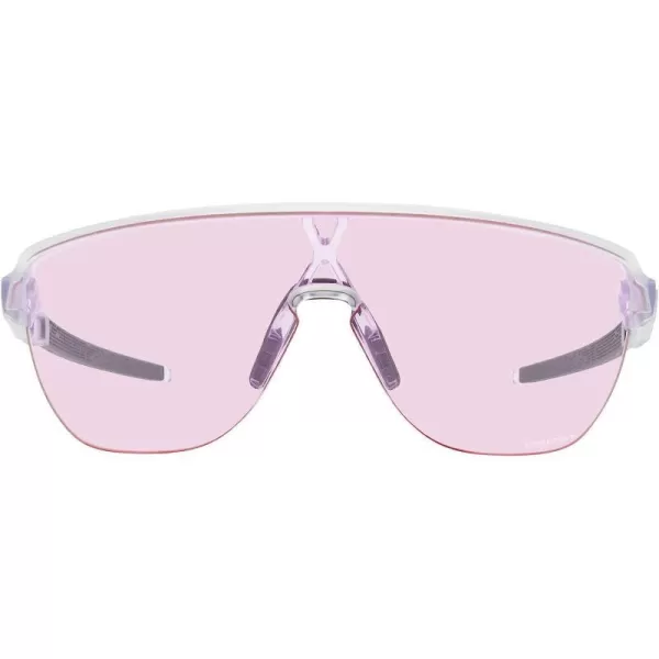 imageOakley Mens Oo9248a Corridor Low Bridge Fit Rectangular SunglassesMatte ClearPrizm Lowlight