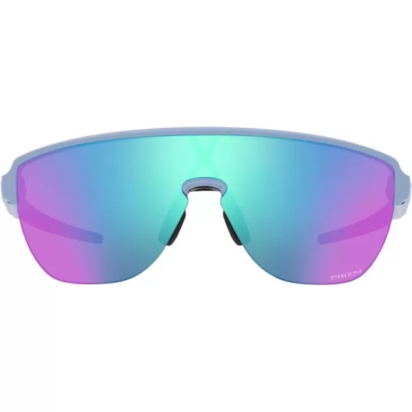 imageOakley Mens Oo9248a Corridor Low Bridge Fit Rectangular SunglassesMatte StonewashPrizm Sapphire