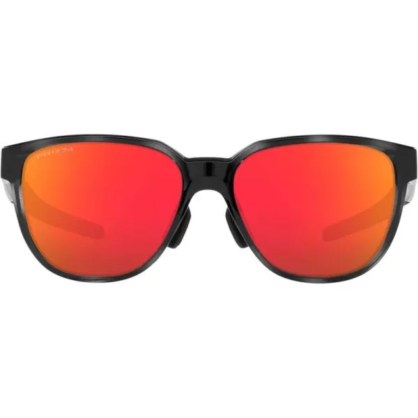 imageOakley Mens Oo9250a Actuator Low Bridge Fit Rectangular SunglassesBlack TortoisePrizm Ruby