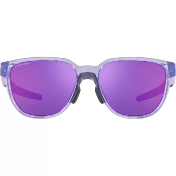 imageOakley Mens Oo9250a Actuator Low Bridge Fit Rectangular SunglassesTransparent LilacPrizm Road