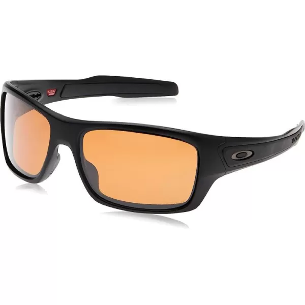 imageOakley Mens Oo9263 Turbine Rectangular SunglassesMatte BlackPrizm Black