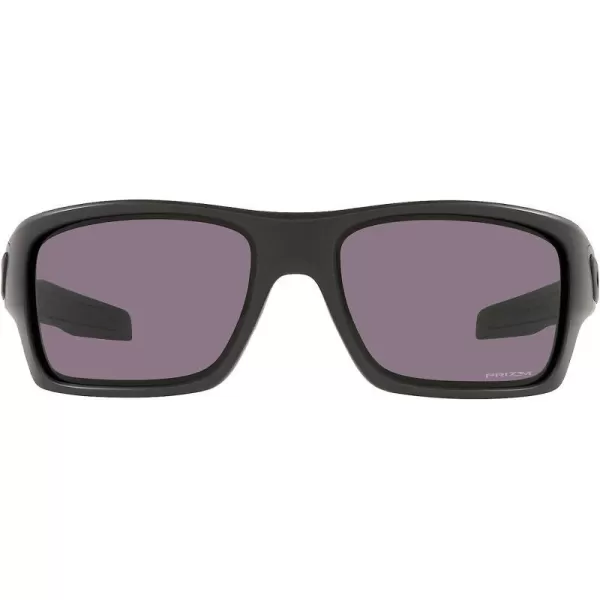 imageOakley Mens Oo9263 Turbine Rectangular SunglassesMatte CarbonPrizm Grey