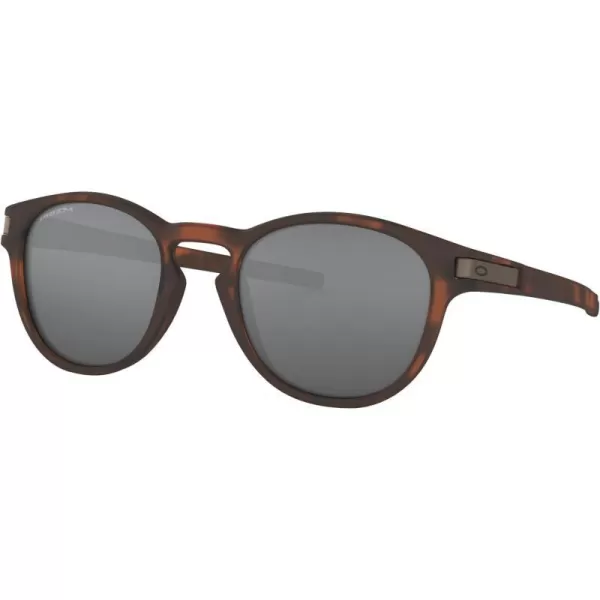 imageOakley Mens Oo9265 Latch Oval SunglassesMatte Brown TortoisePrizm Black