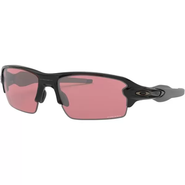 imageOakley Mens Oo9271 Flak 20 Low Bridge Fit Rectangular SunglassesPolished BlackPrizm Dark Golf