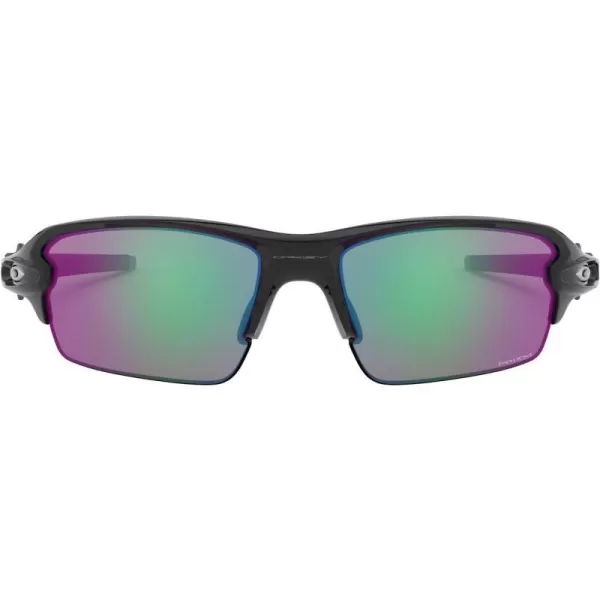 imageOakley Mens Oo9271 Flak 20 Low Bridge Fit Rectangular SunglassesPolished BlackPrizm Golf