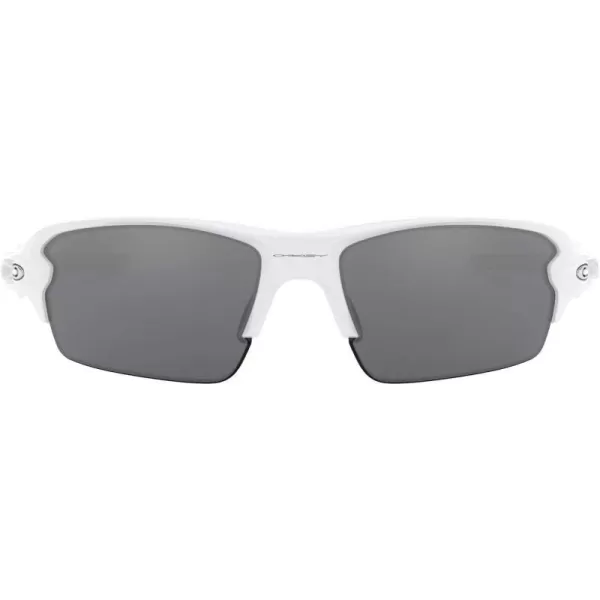 imageOakley Mens Oo9271 Flak 20 Low Bridge Fit Rectangular SunglassesPolished WhiteSlate Iridium