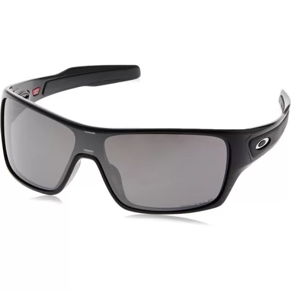 imageOakley Mens Oo9307 Turbine Rotor Rectangular SunglassesPolished BlackPrizm Black Polarized