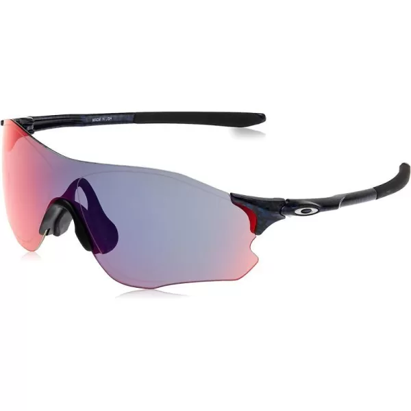 imageOakley Mens Oo9313 Evzero Path Low Bridge Fit Rectangular SunglassesPlanet XPositive Red Iridium