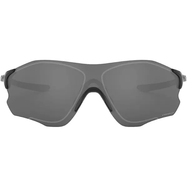 imageOakley Mens Oo9313 Evzero Path Low Bridge Fit Rectangular SunglassesPolished BlackPrizm Black Polarized