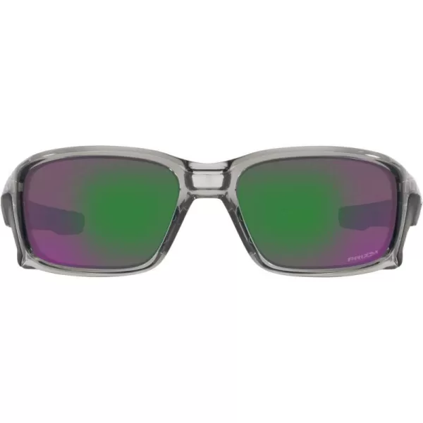 imageOakley Mens Oo9331 Straightlink Rectangular SunglassesGrey InkPrizm Jade