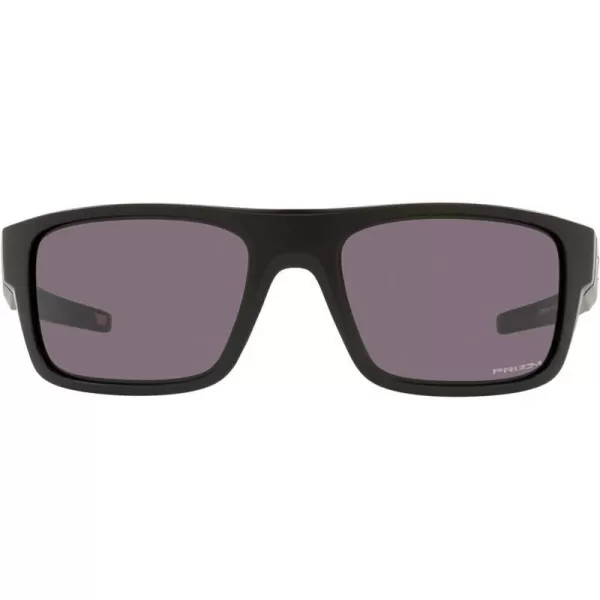 imageOakley Mens Oo9367 Drop Point Rectangular SunglassesMatte BlackPrizm Grey