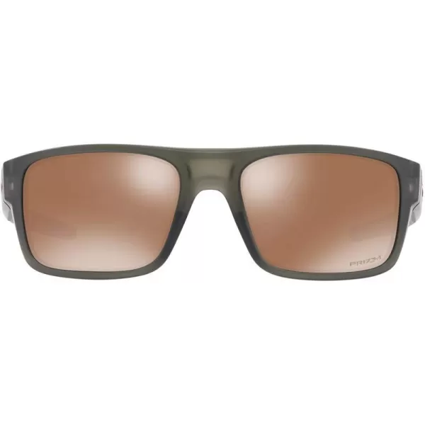 imageOakley Mens Oo9367 Drop Point Rectangular SunglassesMatte Olive InkPrizm Tungsten
