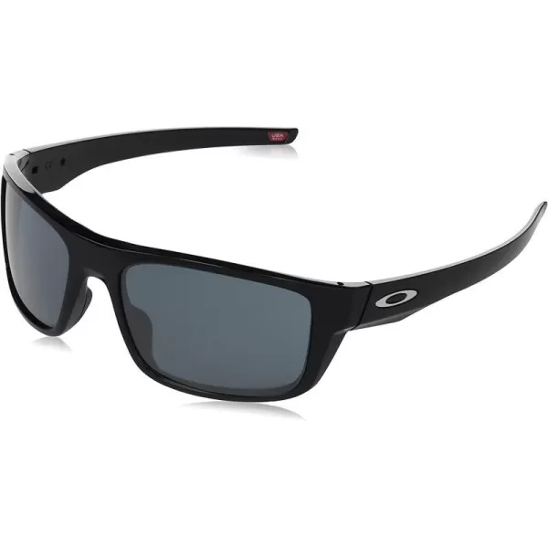 imageOakley Mens Oo9367 Drop Point Rectangular SunglassesPolished BlackPrizm Black