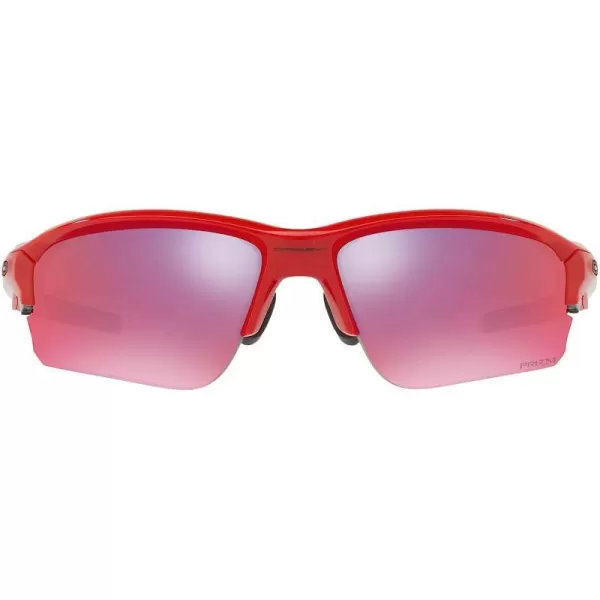imageOakley Mens Oo9373 Flak Draft Low Bridge Fit Rectangular SunglassesInfraredPrizm Road