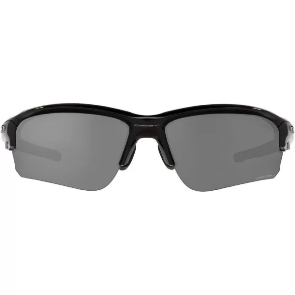 imageOakley Mens Oo9373 Flak Draft Low Bridge Fit Rectangular SunglassesPolished BlackPrizm Black