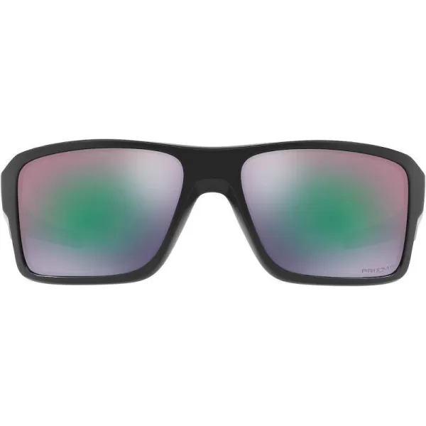 imageOakley Mens Oo9380 Double Edge Rectangular SunglassesMatte BlackPrizm Maritime Polarized