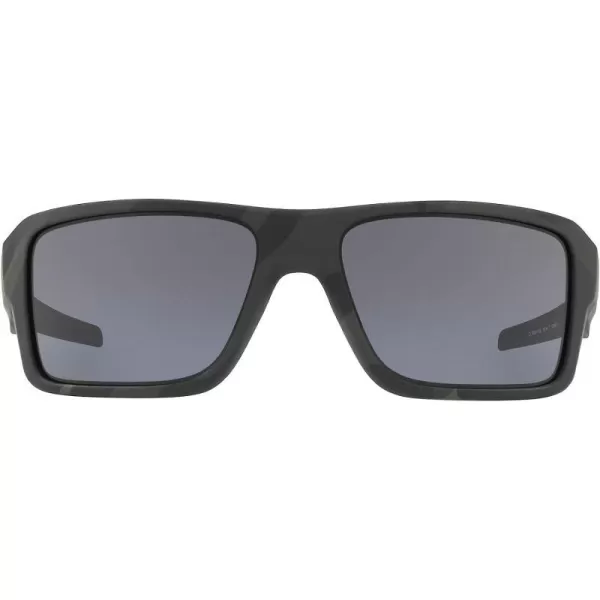 imageOakley Mens Oo9380 Double Edge Rectangular SunglassesMulticam BlackGrey