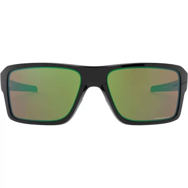 imageOakley Mens Oo9380 Double Edge Rectangular SunglassesPolished BlackPrizm Shallow Water Polarized
