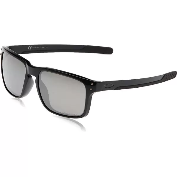 imageOakley Mens Oo9384 Holbrook Mix Rectangular SunglassesPolished BlackPrizm Black Polarized