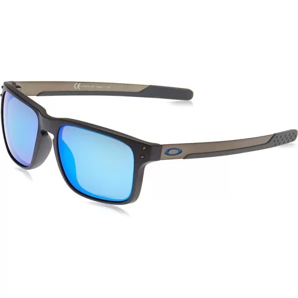 imageOakley Mens Oo9384 Holbrook Mix Rectangular SunglassesSteelPrizm Sapphire Iridium Polarized