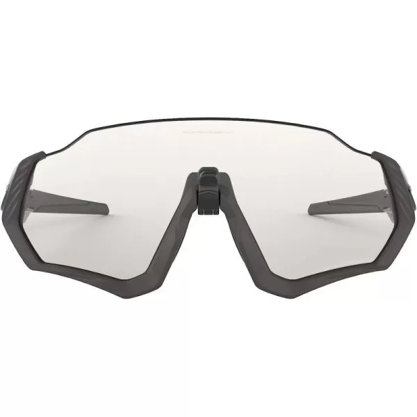 imageOakley Mens Oo9401 Flight Jacket Rectangular SunglassesSteelClear Black Iridium Photochromic