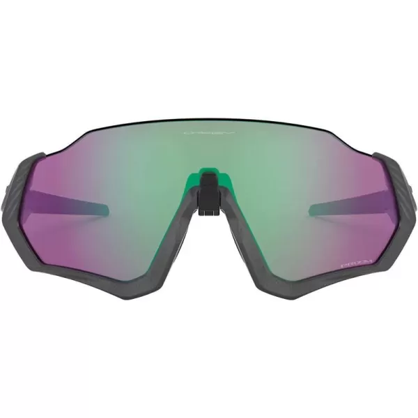 imageOakley Mens Oo9401 Flight Jacket Rectangular SunglassesSteelPrizm Road Jade