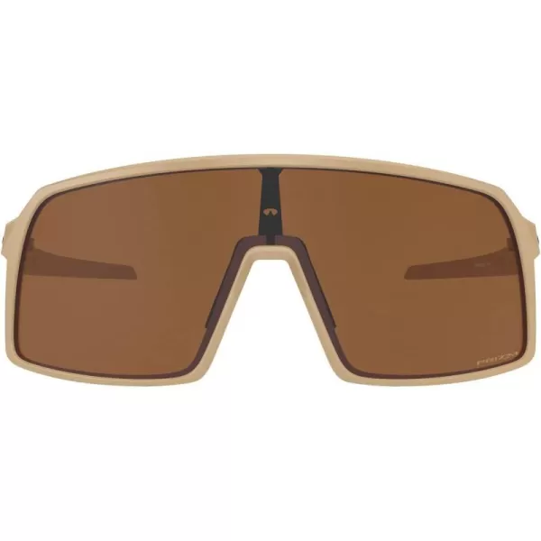 imageOakley Mens Oo9406 Sutro Rectangular SunglassesDesert TanPrizm Tungsten