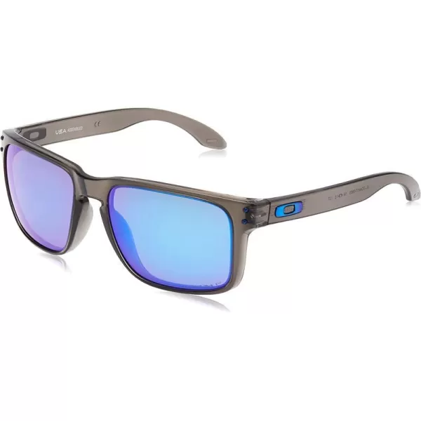 imageOakley Mens Oo9417 Holbrook XL Square SunglassesGrey SmokePrizm Sapphire Iridium Polarized