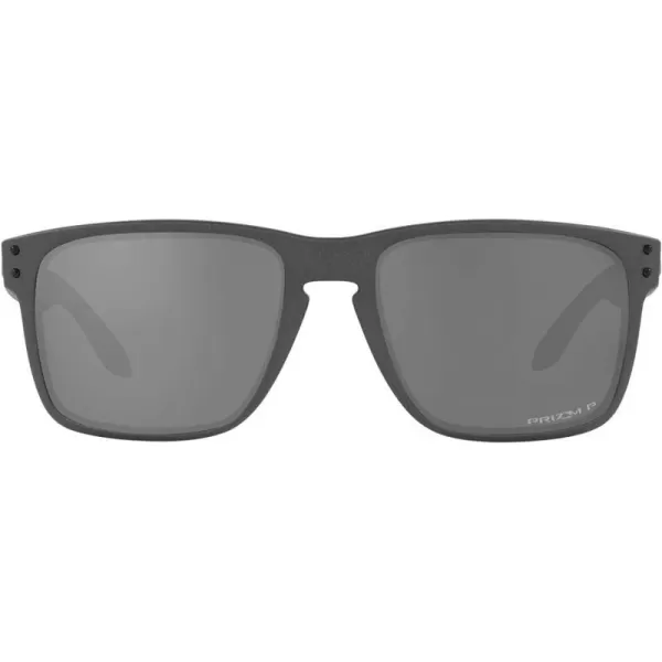 imageOakley Mens Oo9417 Holbrook XL Square SunglassesSteelPrizm Black Polarized
